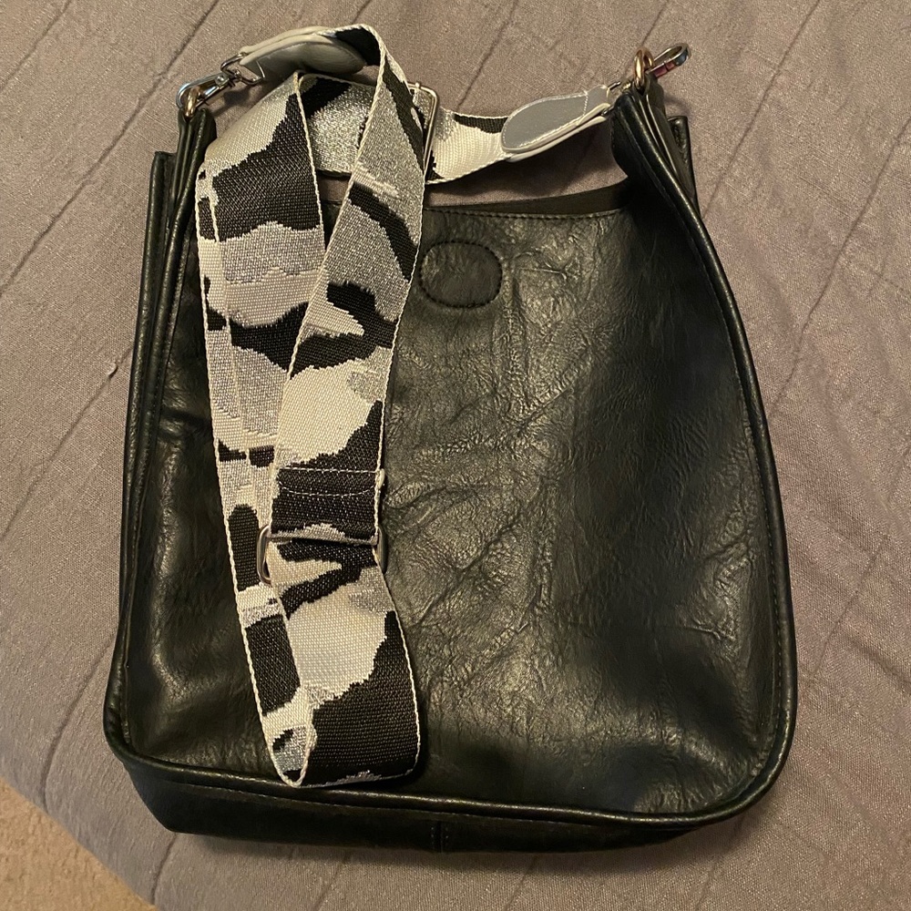 Leather crossbody
